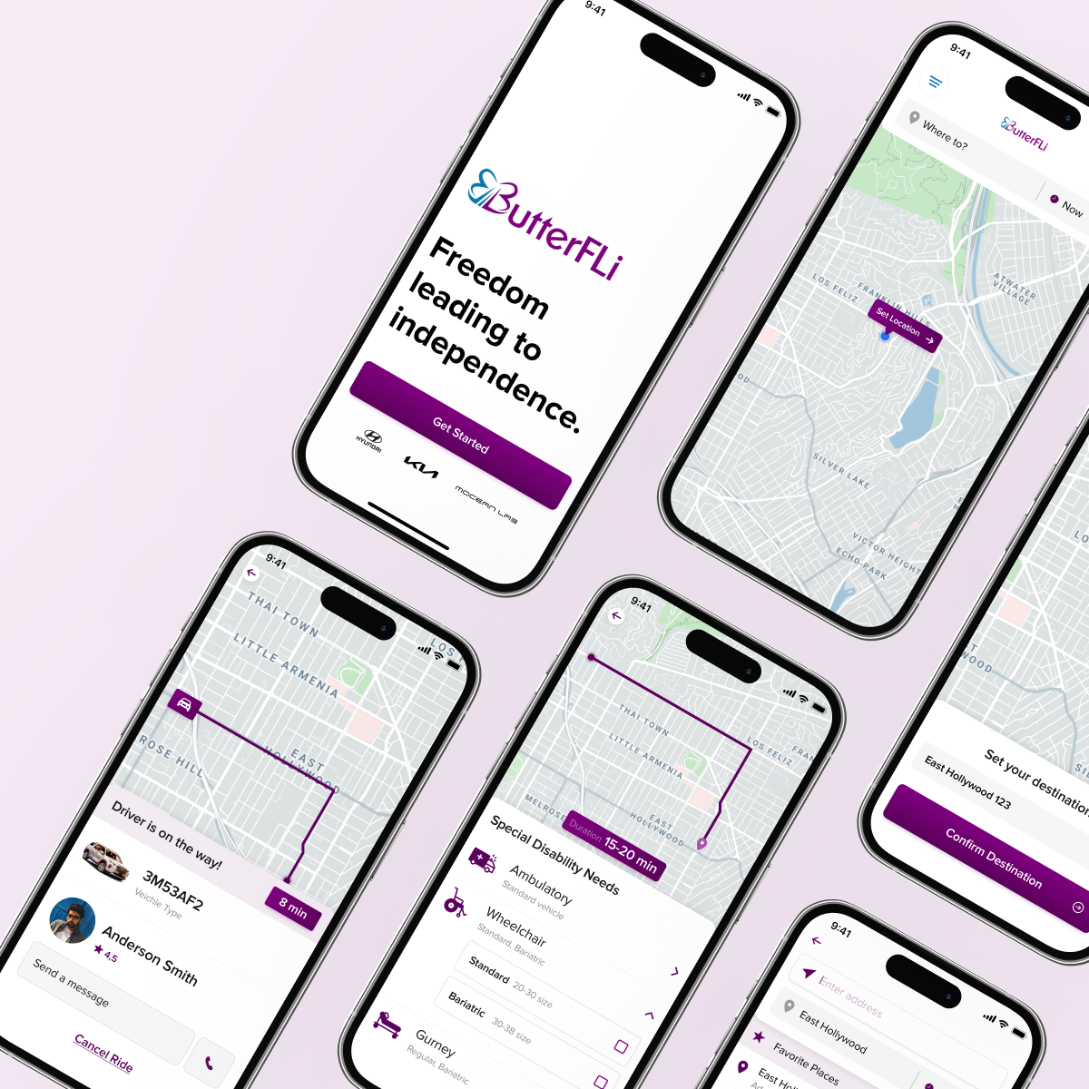 Butterfli Transportation App